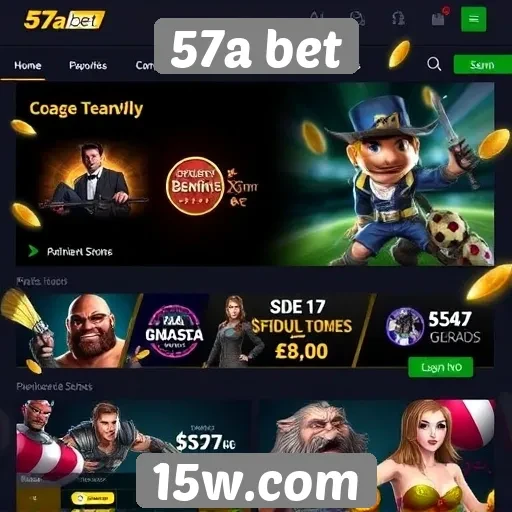 Promoções atuais disponíveis no site 57a bet